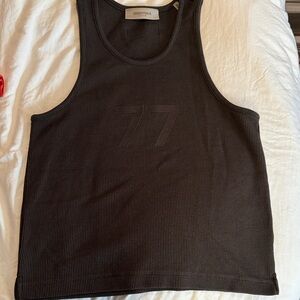 Fear of God Essentials Brown Knit Top